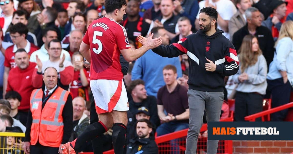 Maguire sobre Amorim: "Gosto muito dele, mas as ideias não funcionaram"