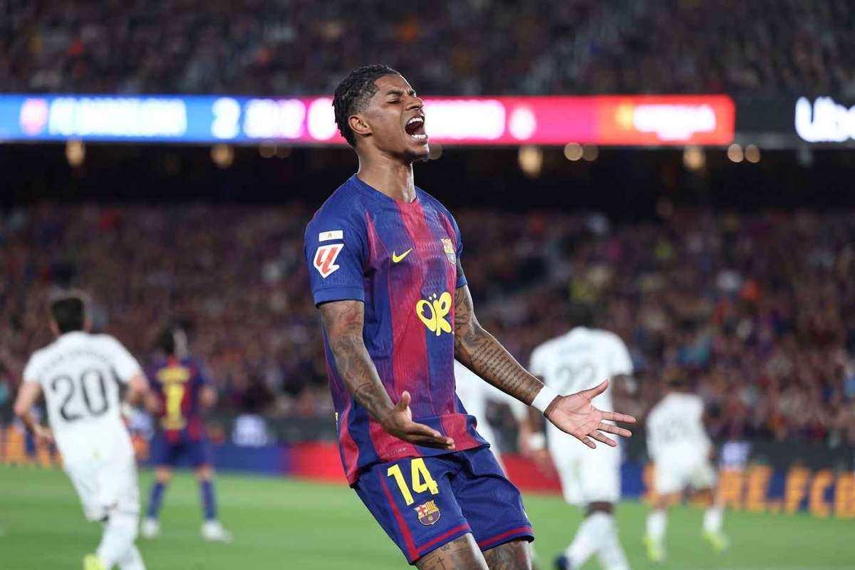 Rashford ends 14-year El Clasico free-kick drought with first since Messi