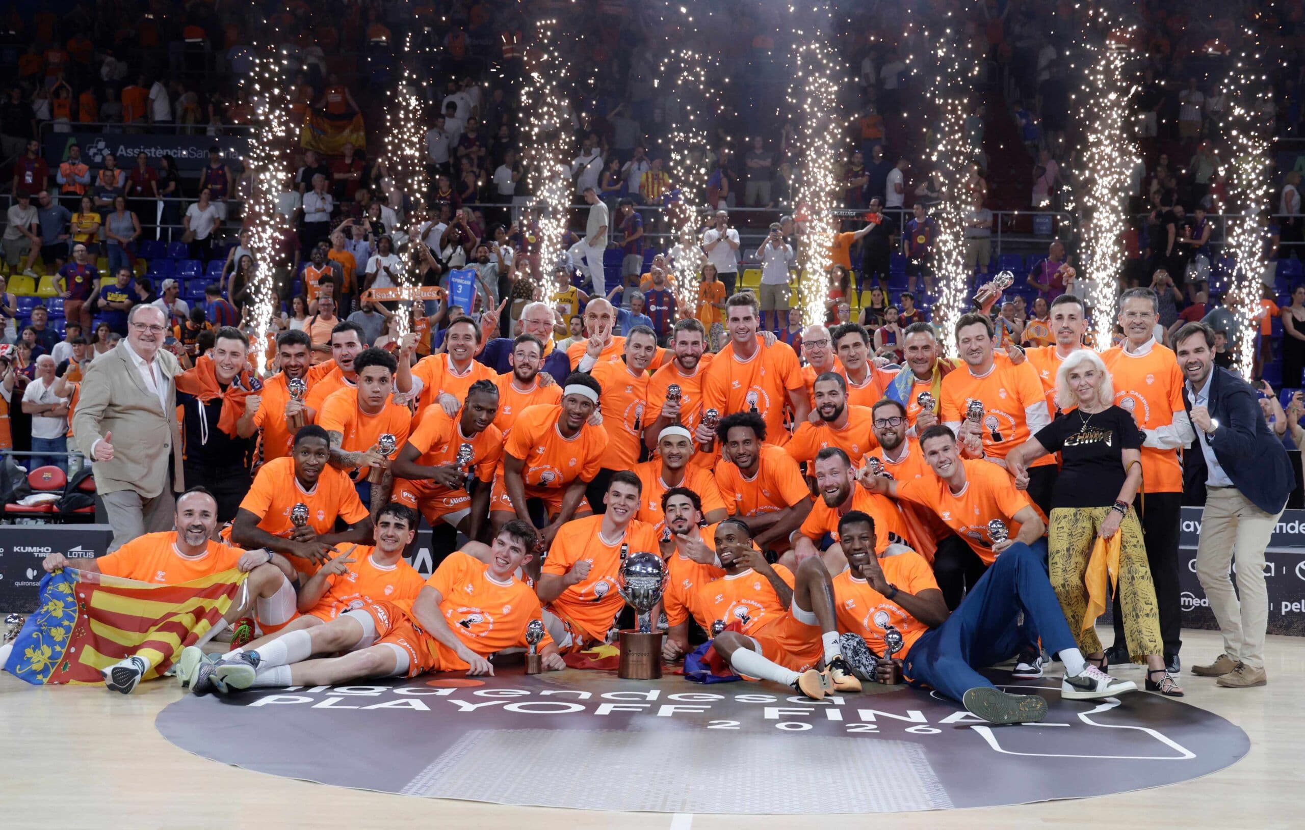 Valencia Basket conquista su segunda Liga Endesa