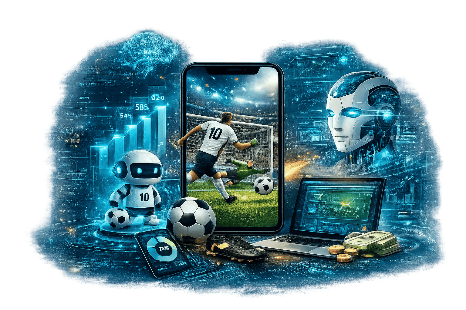 Application TipKick – données de matchs en direct, pronostics IA et statistiques sportives en temps réel